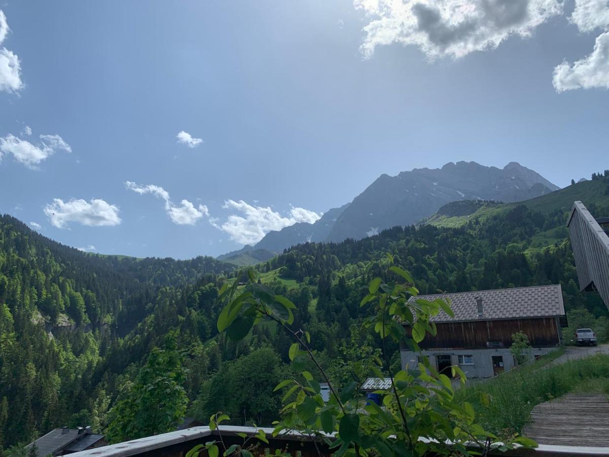 Апартаменты Terrasse Sur Les Aravis Ла-Жьетта Экстерьер фото