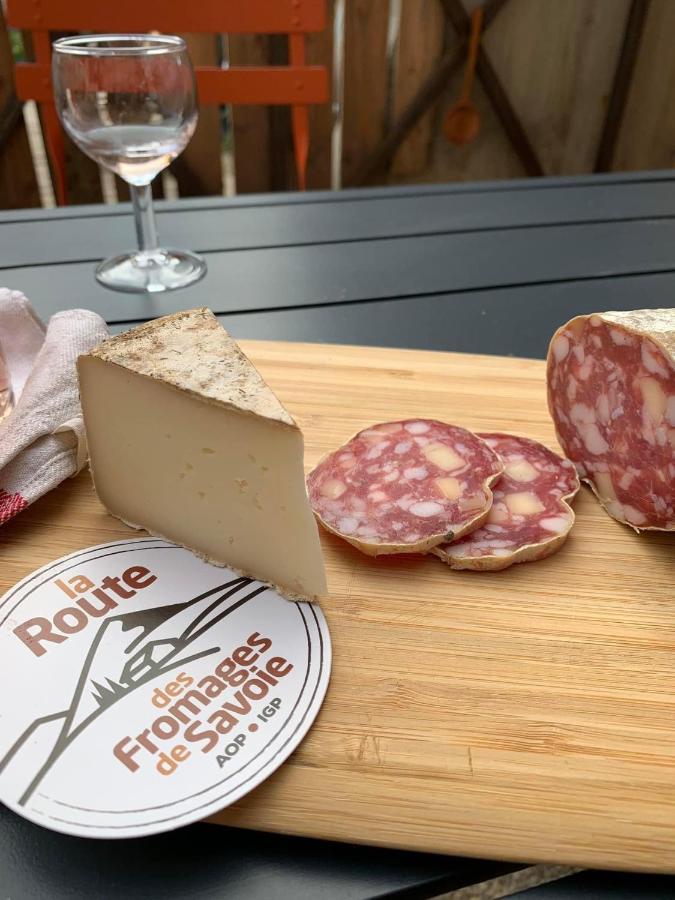Апартаменты Terrasse Sur Les Aravis Ла-Жьетта Экстерьер фото