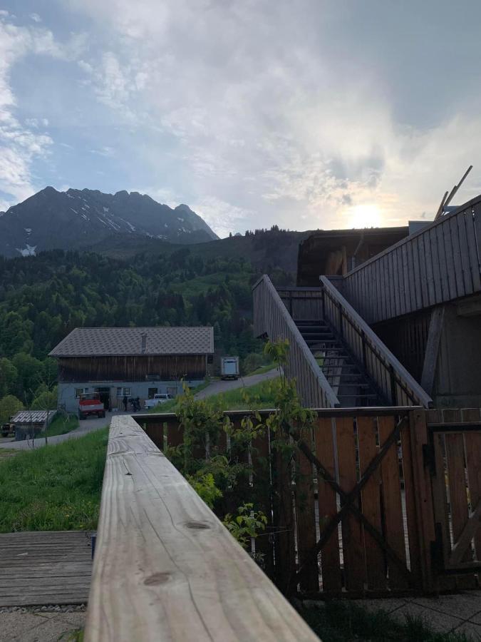 Апартаменты Terrasse Sur Les Aravis Ла-Жьетта Экстерьер фото
