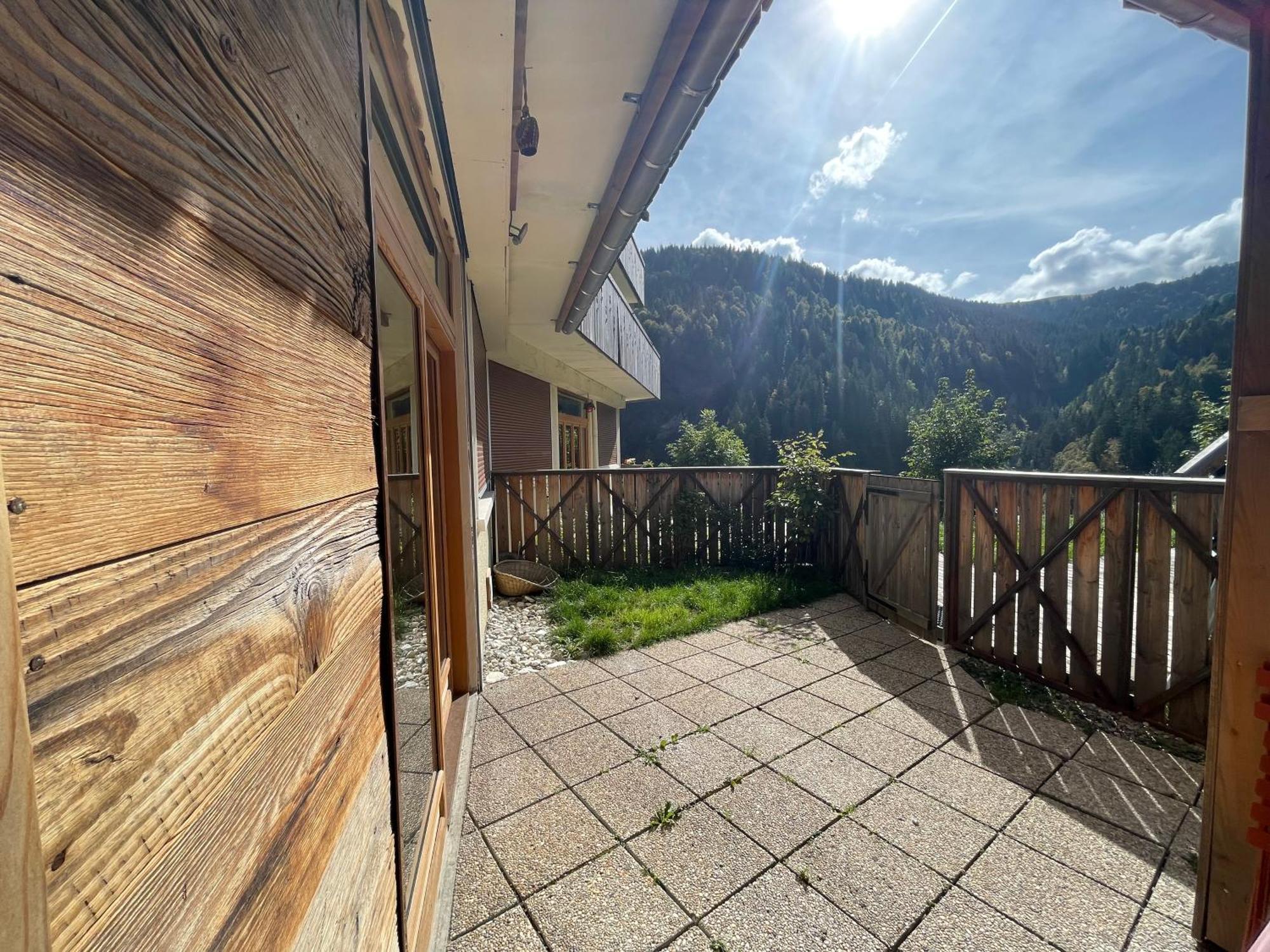 Апартаменты Terrasse Sur Les Aravis Ла-Жьетта Экстерьер фото